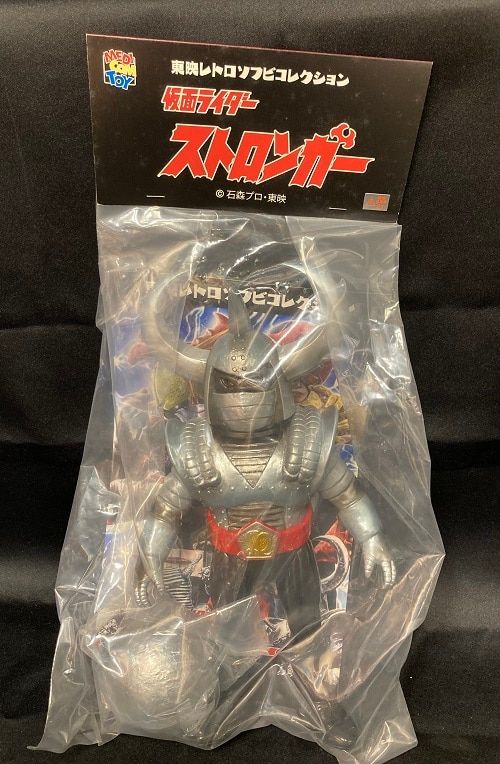 メディコムトイ東映レトロソフビ　ストロンガー フィギュア 　鋼鉄参謀 メディコムトイ東映レトロソフビストロンガー フィギュア 鋼鉄参謀