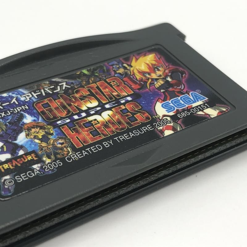 中古】セガ ガンスタースーパーヒーローズ ゲームボーイ