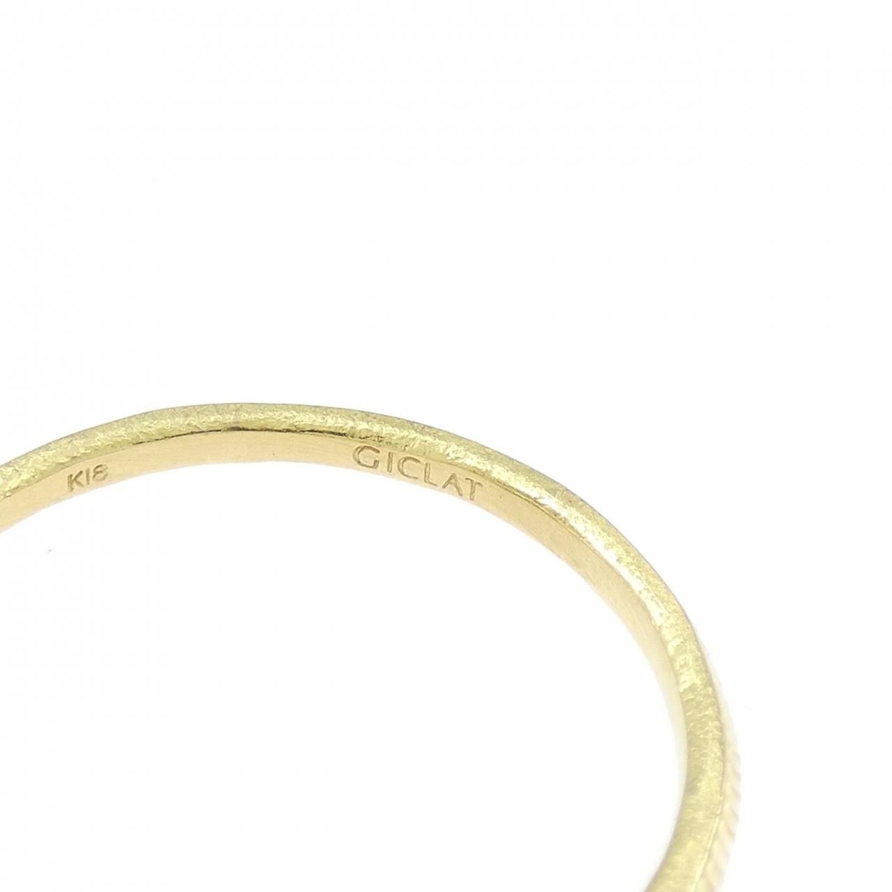 GICLAT 波ダイヤモンドリング k18 さちこ⭐︎Giclat ギクラ波