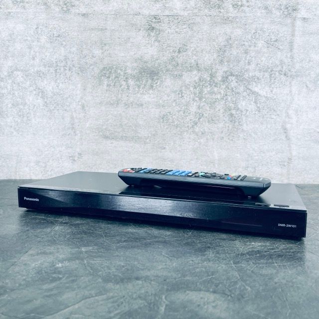 パナソニック ブルーレイレコーダー 動作保証 PANASONIC DMR-2W101 2025年製 映像機器 リモコン付き|514489