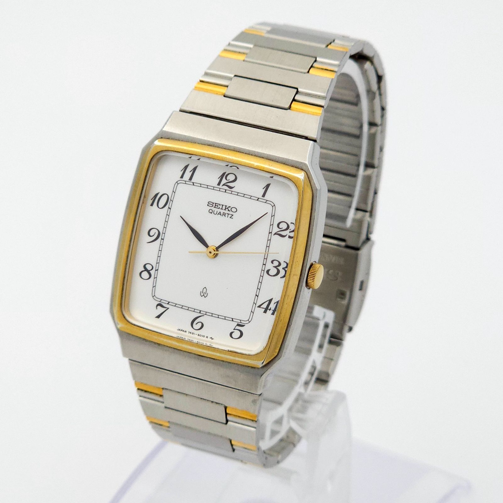 SEIKO セイコー【7431-5010】メンズ クォーツ腕時計動作品③ 2025年最新Yahoo!オークション -seiko 7431(セイコー)の中古品・新品