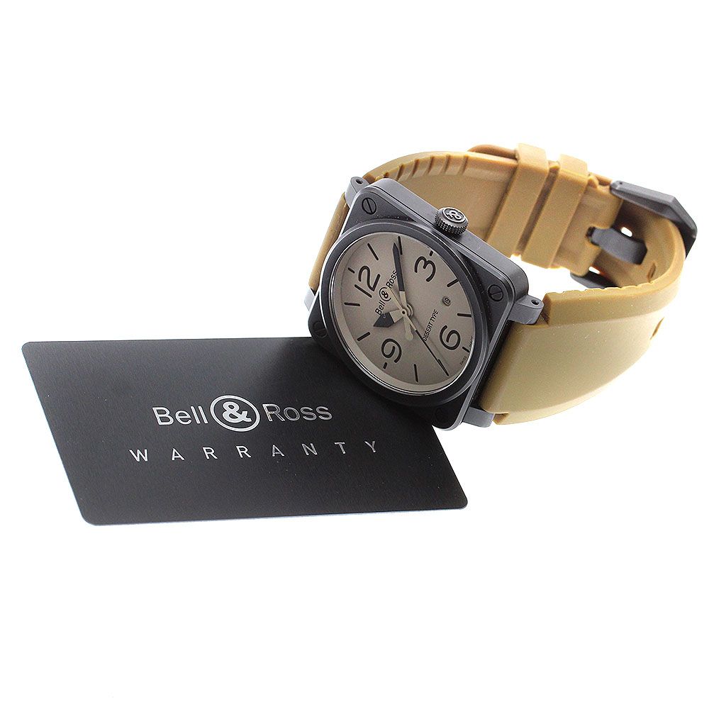 週末値下ベル＆ロス Bell＆Ross BR03-92 ダイバー　デイト 自動巻 ベル＆ロス BR03-92 ダイバー ブラック マット BR03A-D-BL-CE