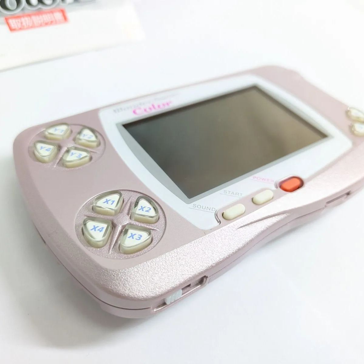 WS](本体)ワンダースワンカラー WonderSwan Color パールピンク