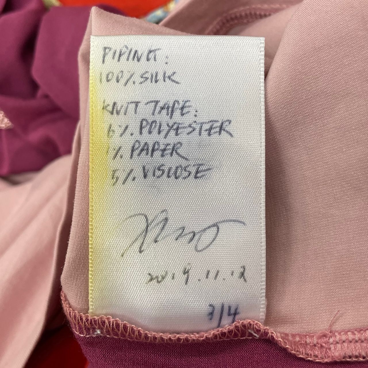 未使用品 PENULTIMATE 20SS 切替 クルーネック Tシャツ ペナルティ 