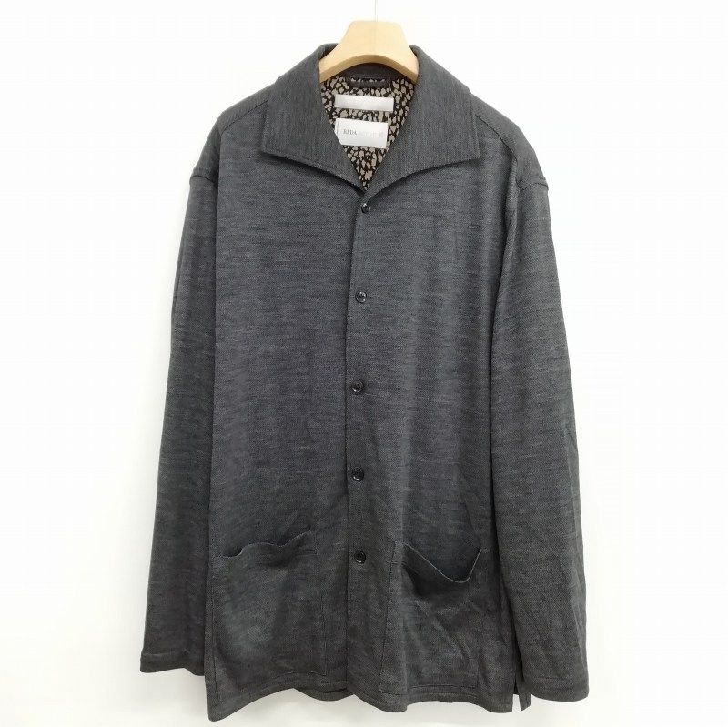 エストネーション ESTNATION 21SS REDA ACTIVE シャツ ジャケット カーディガン L チャコール