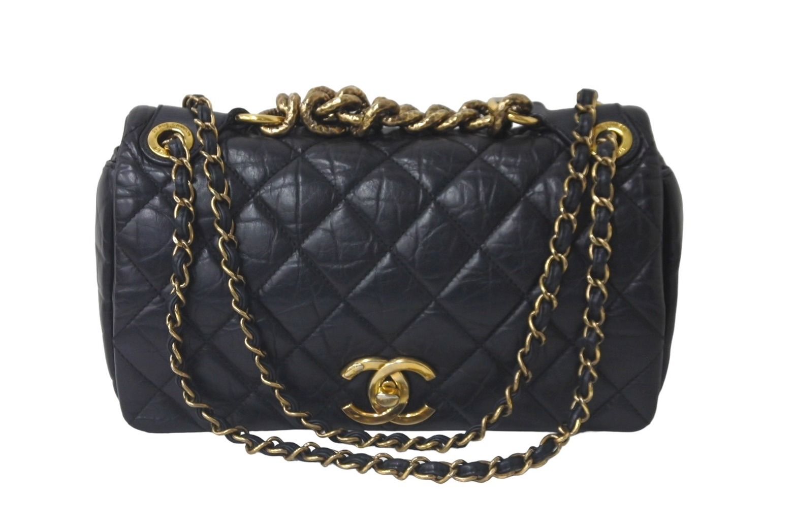 極美品 CHANEL シャネル チェーンショルダーバッグ マトラッセ 