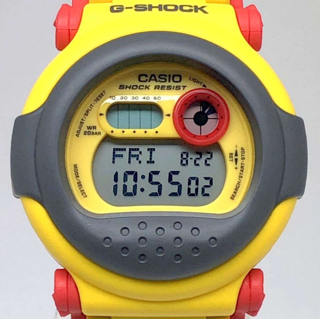 G-SHOCK ジーショック G-001-9 復刻ジェイソン カプセルタフ ネグザクス イエロー グレー DW-001J-9再現 2010年9月発売