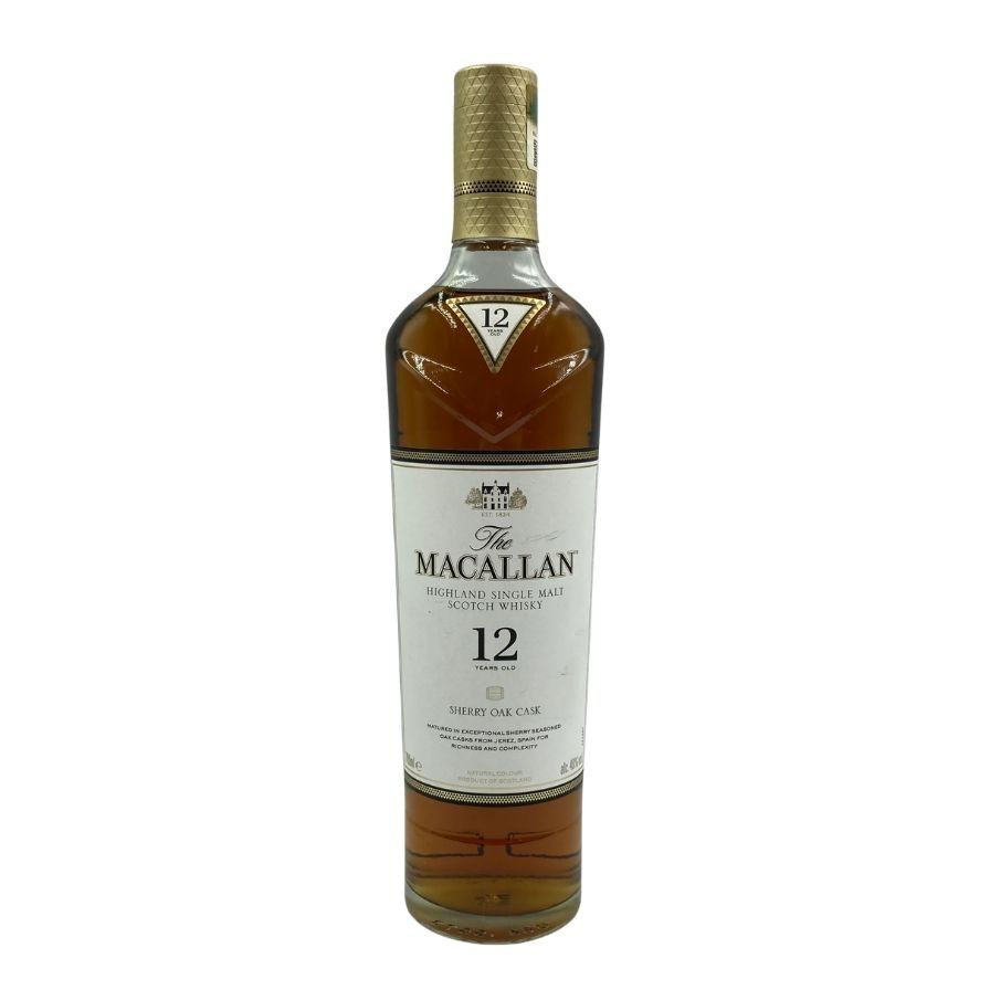 マッカラン12年 シェリーオークカスク 700ml 未開栓The MACALLAN ザ