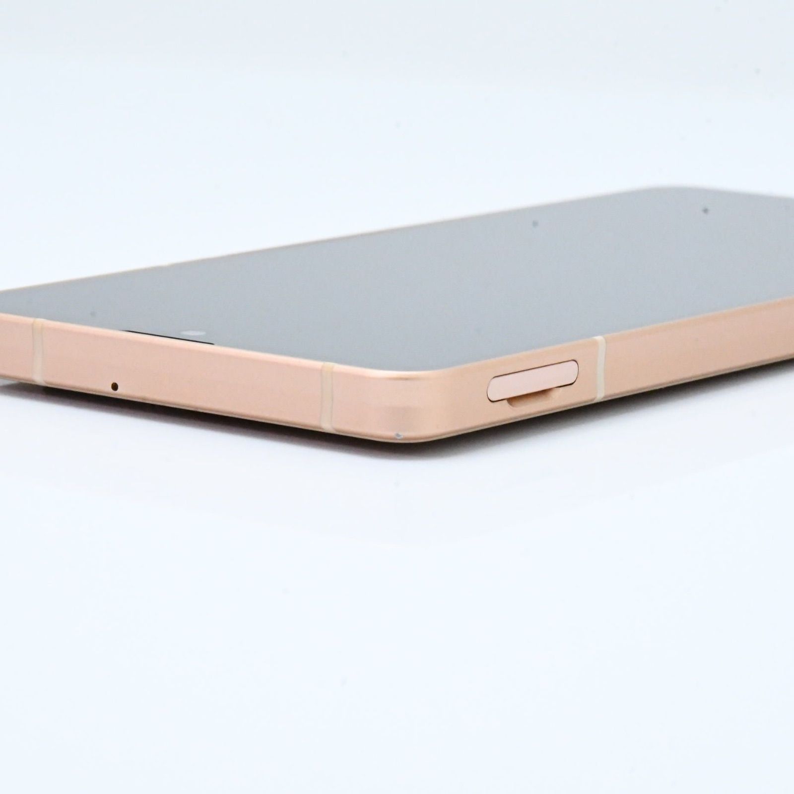 美品＊電池良好】au SIMフリー AQUOS sense6s SHG07 ライトカッパー
