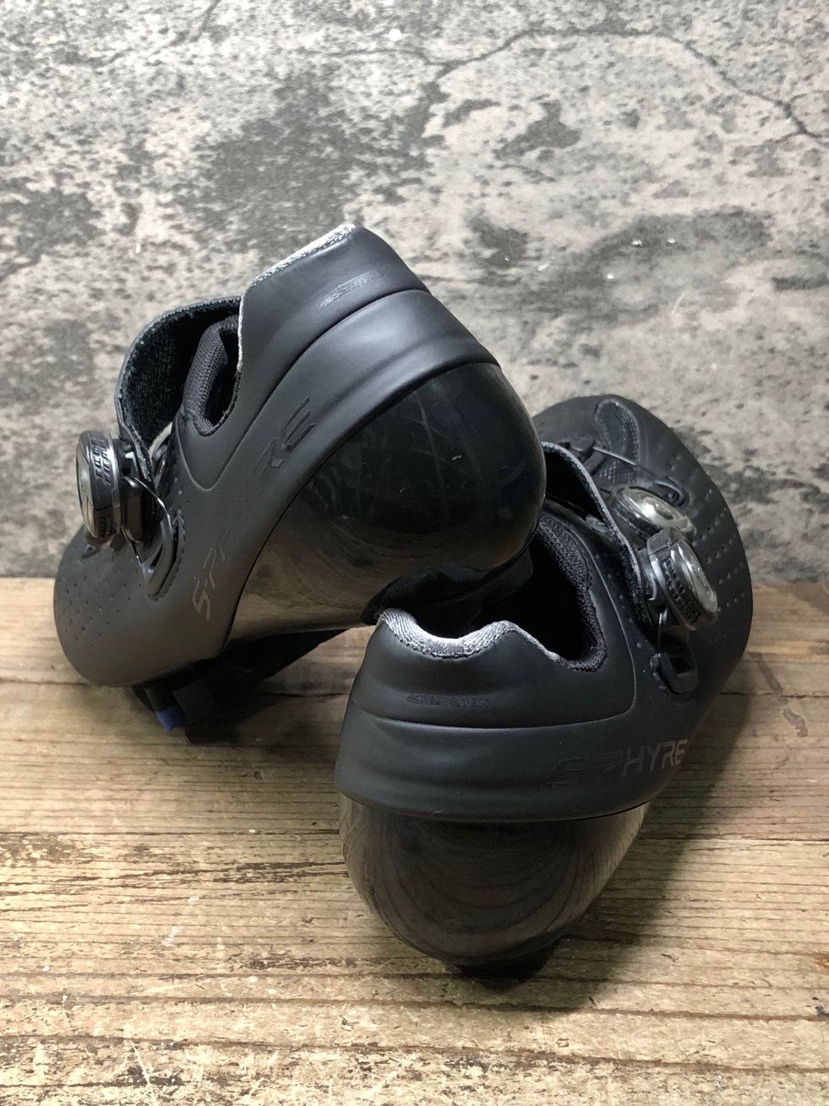 JM621 シマノ SHIMANO S-PHYRE SH-RC900-S L ビンディングシューズ 3穴 BOA 黒 EU41.5