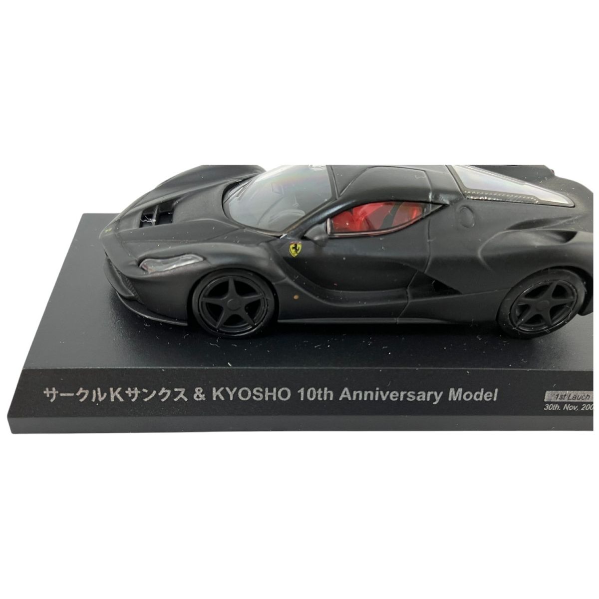 KYOSHO × Hobby JAPAN 1/18 ラ フェラーリ ブラック Hobby Japan 京商