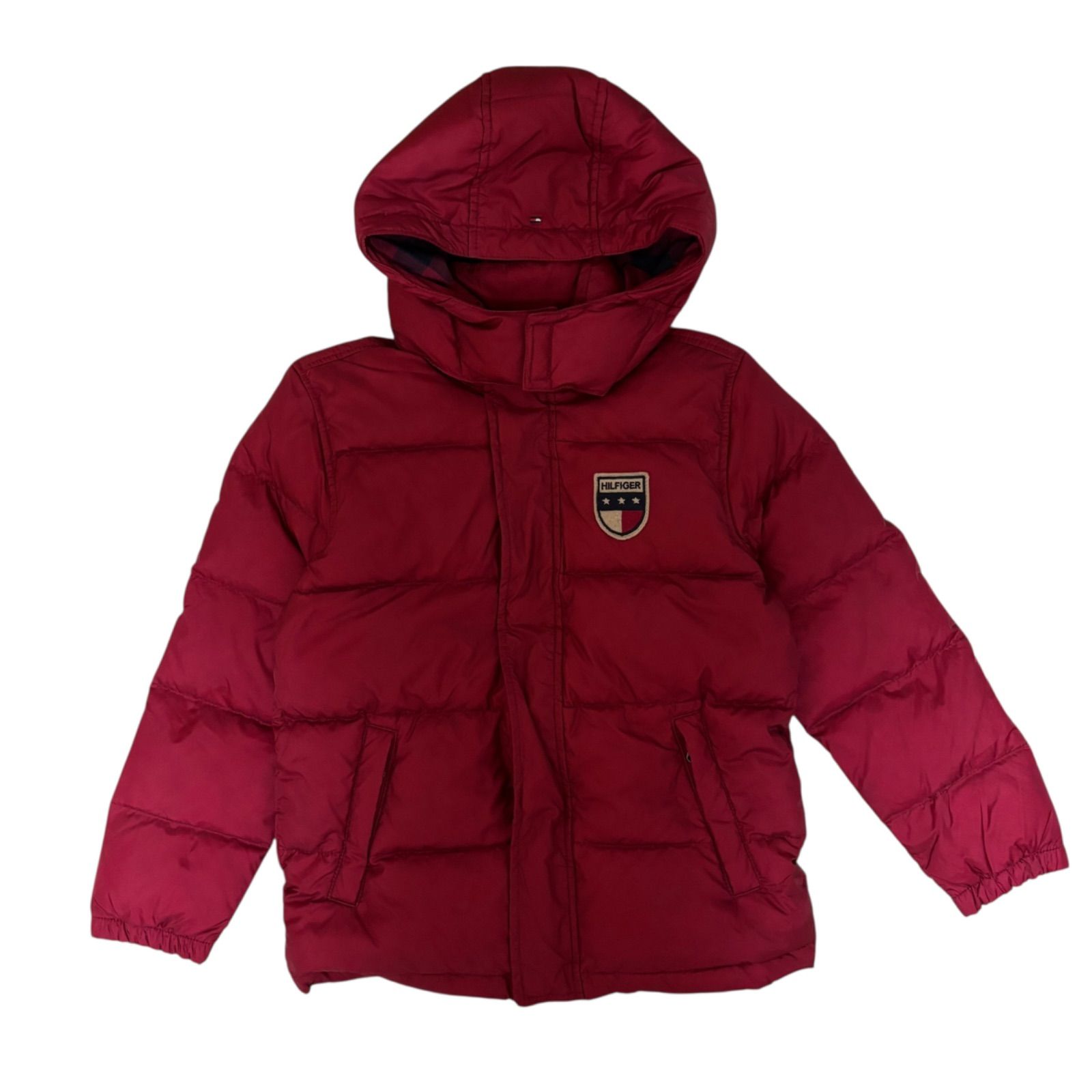 Z1540 Tommy Hilfiger トミーヒルフィガー ダウンジャケット レッド 