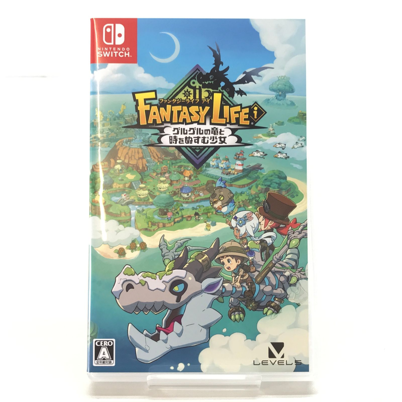 □LEVEL5 ニンテンドーSwitchソフト ファンタジーライフｉ グルグルの竜と時をぬすむ少女 開封品