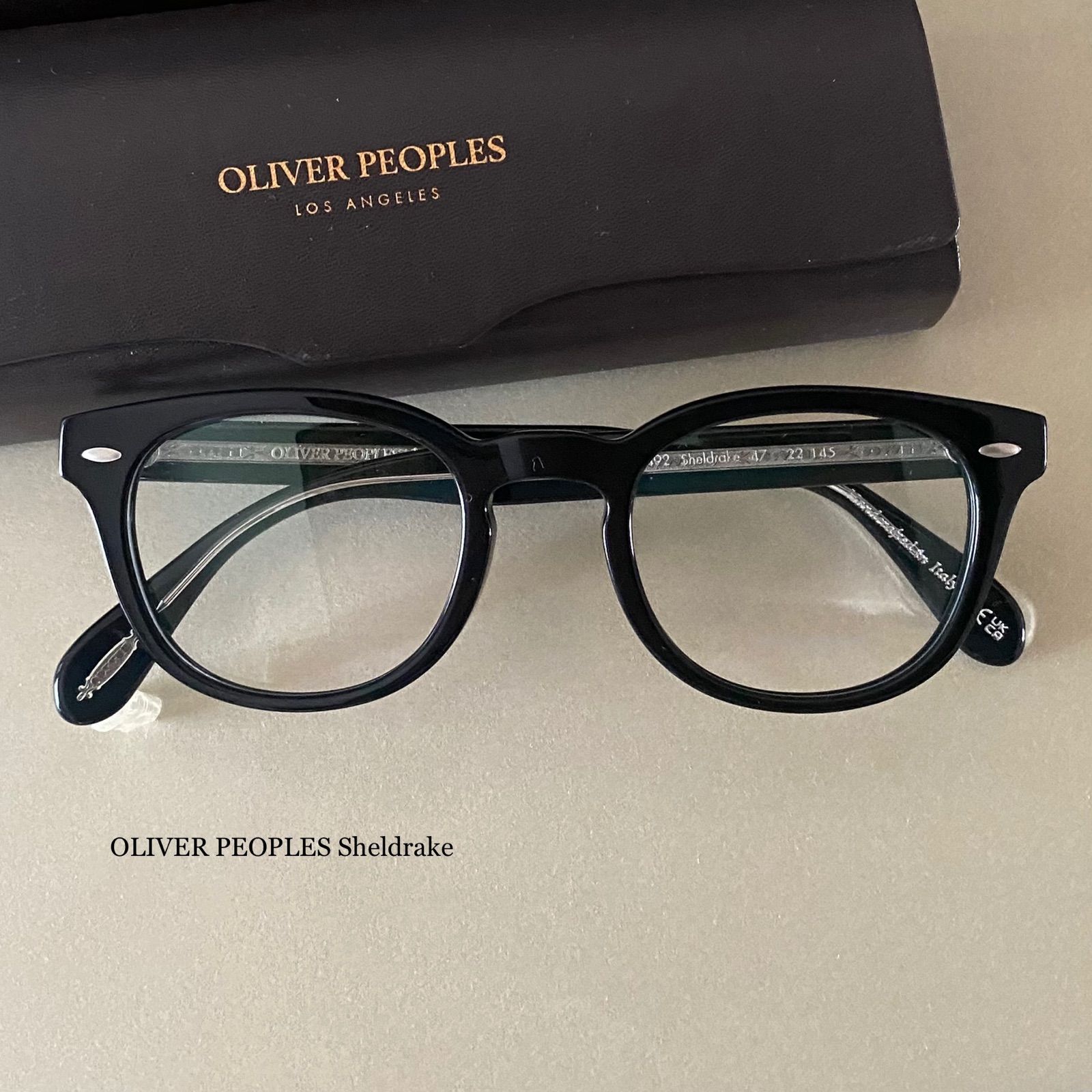 OV227 新品 OLIVER PEOPLES Sheldrake メガネ-