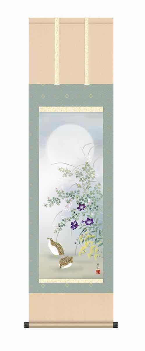 葛谷聖山(くずやせいざん)色紙掛 「バラ」 ds-1567516 色紙掛 掛け軸