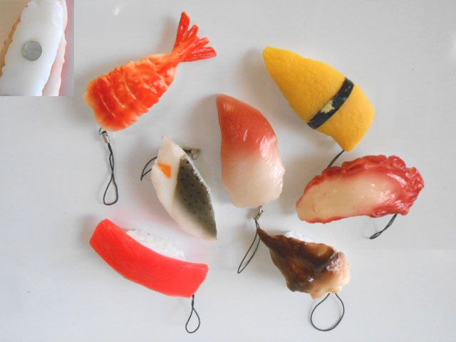 ♯Kxi24HC本物そっくりにぎり寿司マグネット全14種 ♯Kxi24HC本物そっくりにぎり寿司マグネット全14種 - メルカリ