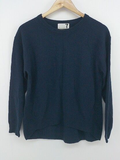 新品未使用☆Soeur7 ニットセーター ネイビー size2