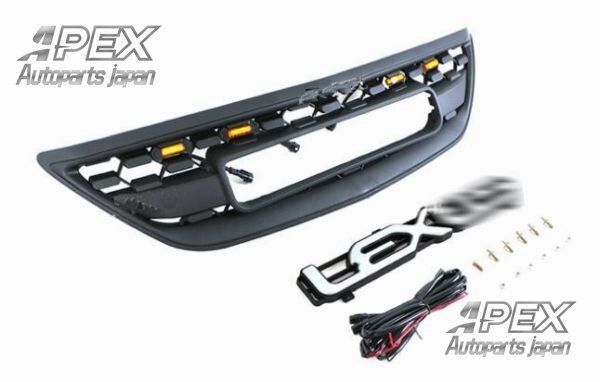 レクサス RX RX350 2003-2009年 LED付き フロントグリル グリル フロントガーニッシュ 外装カスタム