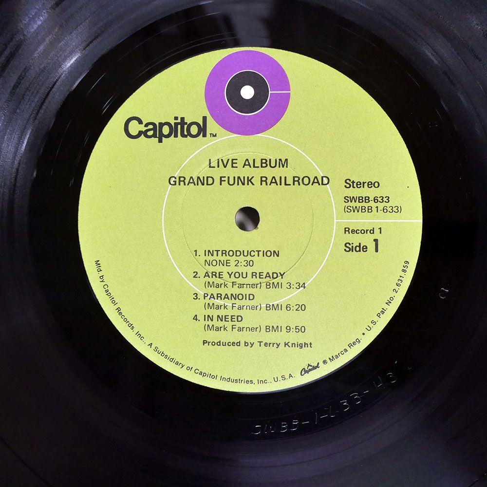 GRAND FUNK RAILROAD レコード　6枚セット ON TIME/GRAND FUNK RAILROAD GRAND FUNK RAILROAD - 中古