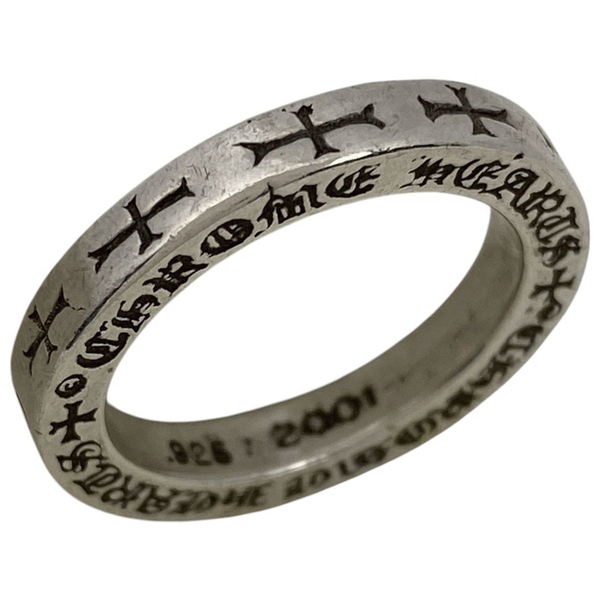 クロムハーツ CHROME HEARTS スペーサー リング 2001 指輪 リング 13号 シルバー925 シルバー メンズ 【中古】