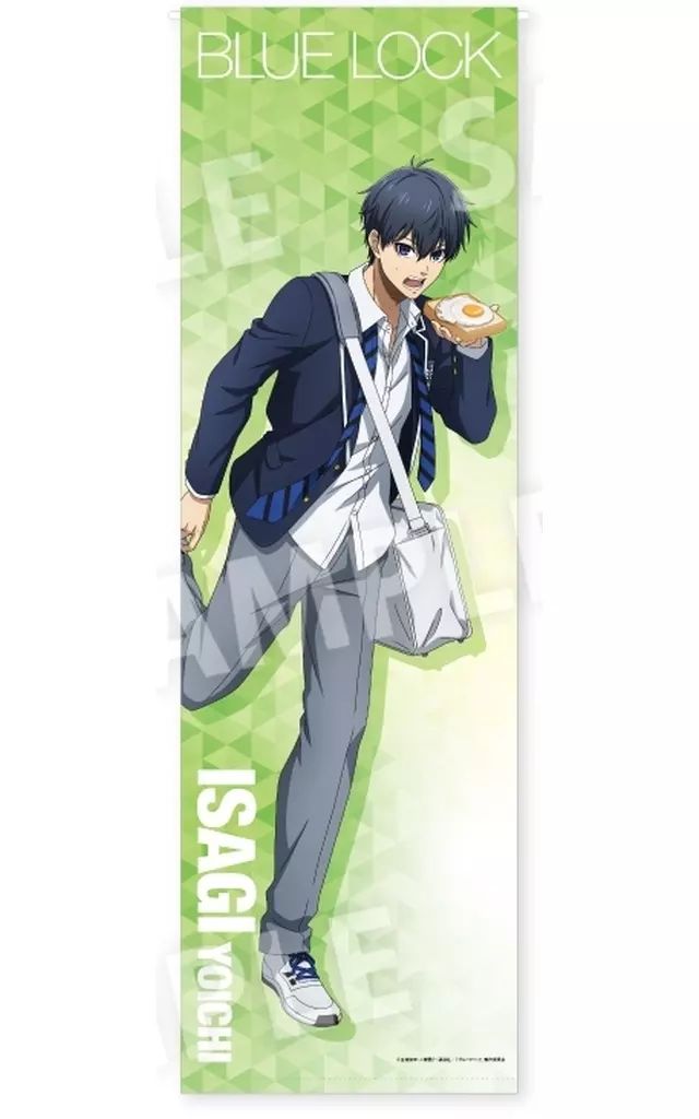 中古】タペストリー 潔世一 Wake Up ＆ Get Ready 等身大