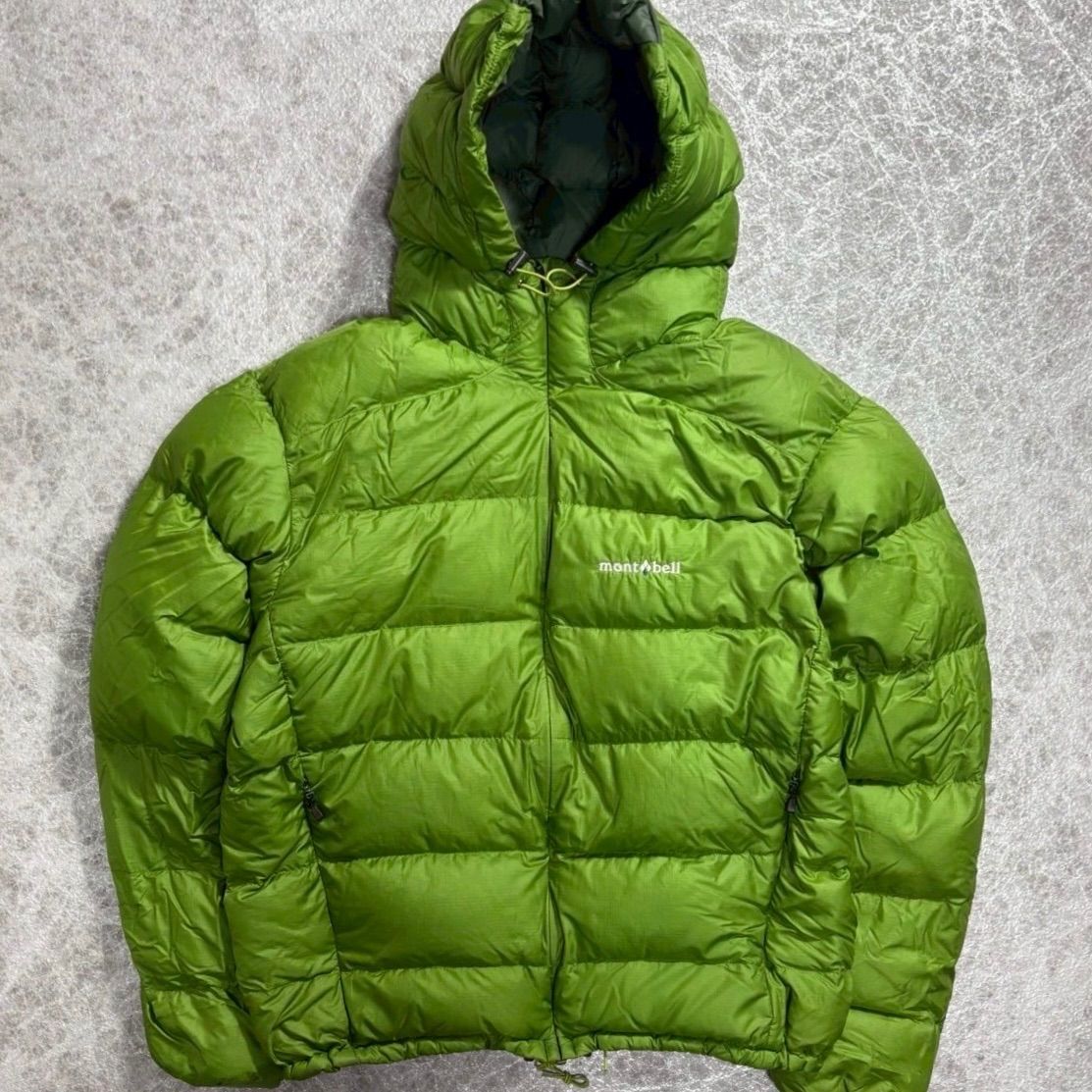 mont-bell モンベル ライトアルパインダウンパーカ M ライトグリーン