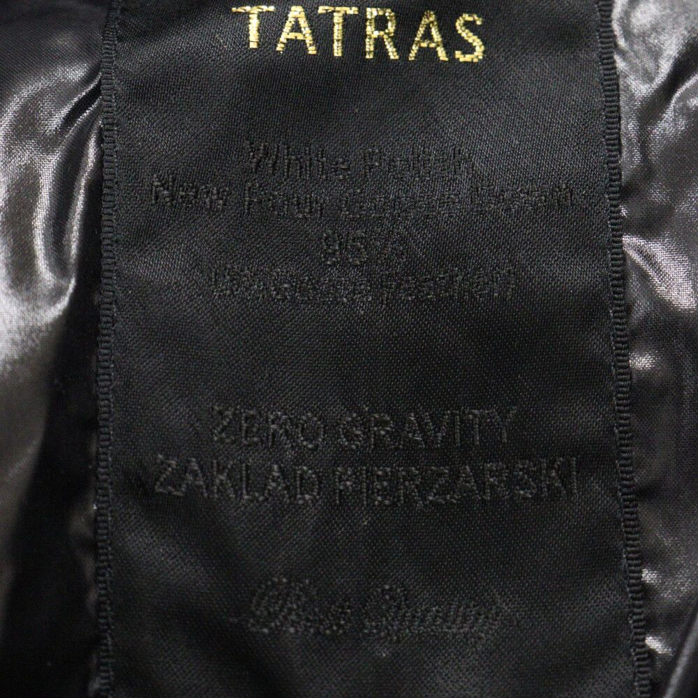 TATRAS (タトラス) KRAZ クラッツ フード付き ダウンジャケットブラック MTA-439-11-MSH - メルカリ