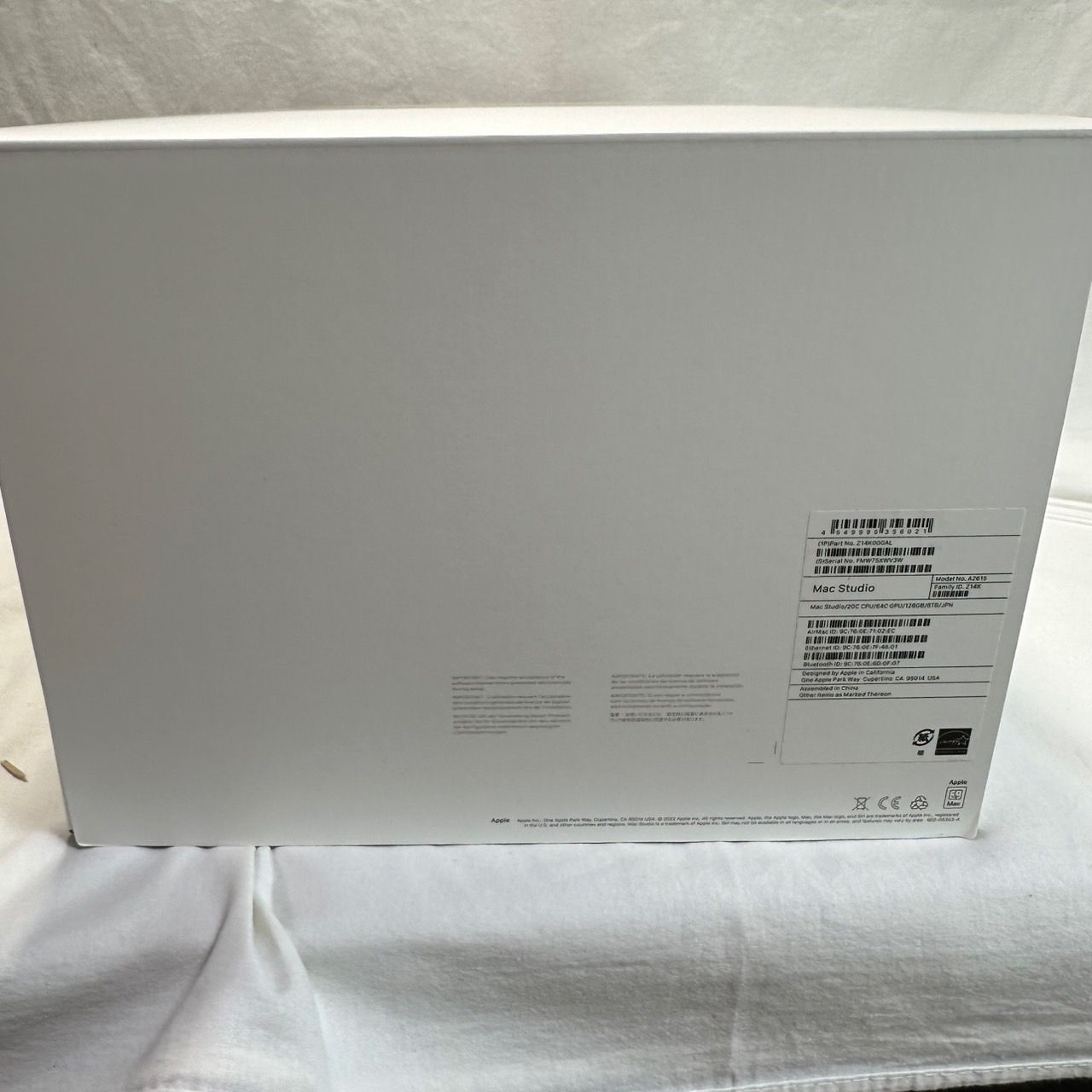 極美品】Mac Studio M1 Ultra 128GB/8TB - メルカリ