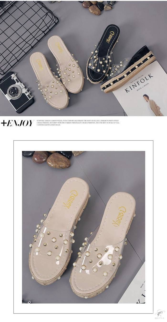 サンダル ウェッジソール 美脚サンダル ミュール スリッパ レディース 厚底 サンダル ウェッジソール 美脚サンダル ミュール スリッパ