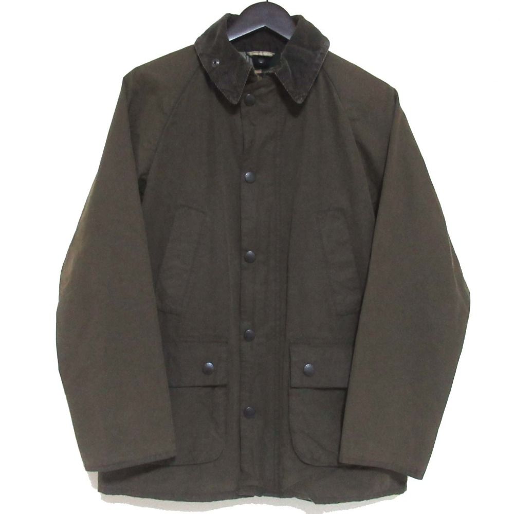 Barbour バブアー BEDALE SL ビデイル コーデュロイカラー オイルドコットン ジャケット 1202141 サイズ34 ブラウン メンズ 古着