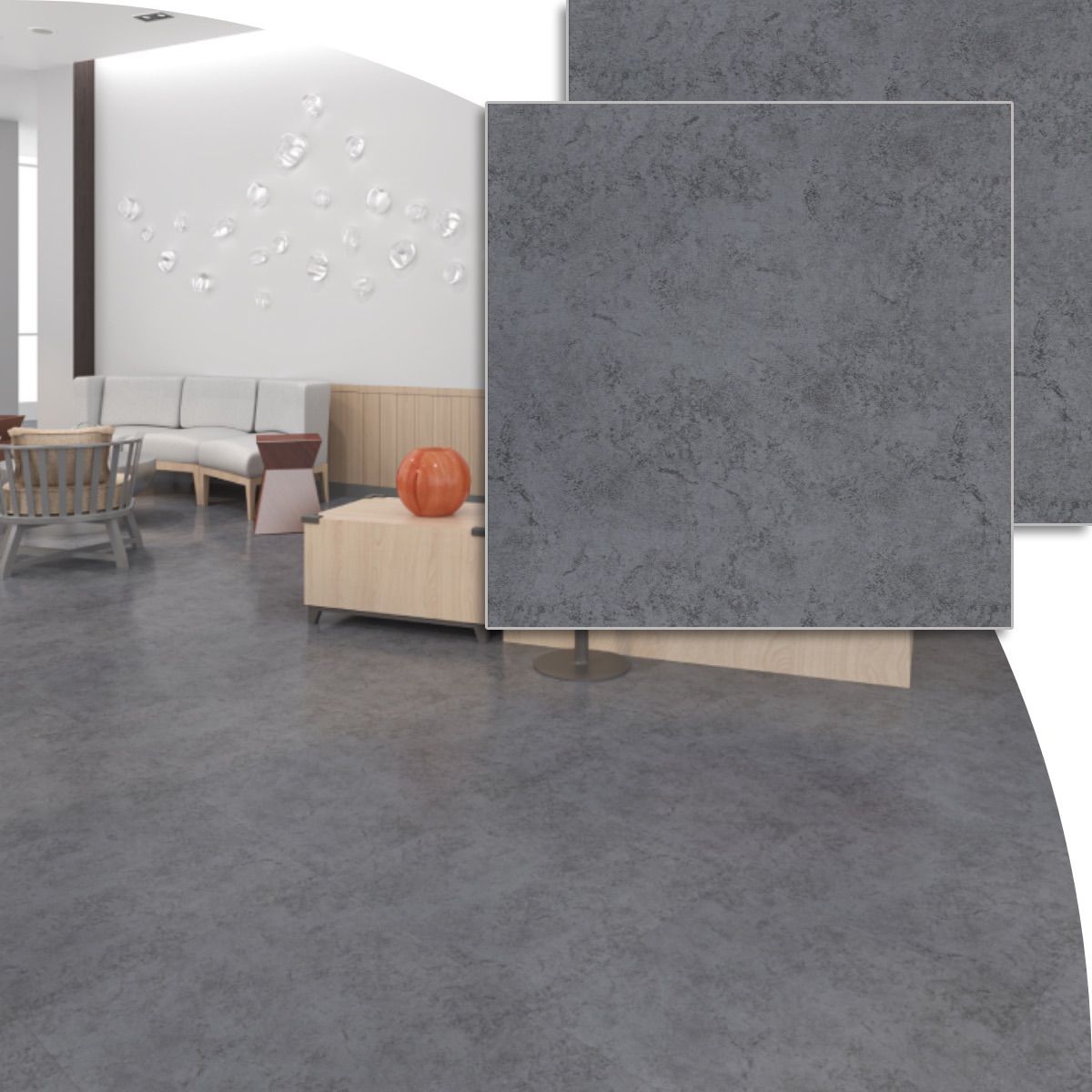 フロアタイル 大理石 クッションフロア 54枚約3畳分 30.4cm×30.4cm 厚手1.5mm 接着剤不要 貼るだけ 置くだけ 床材シートフロリングシート 土足 賃貸OK 防水 滑り止め 耐久性強 玄関 洗面所 店舗 廊下 玄関 DIY 大理石526