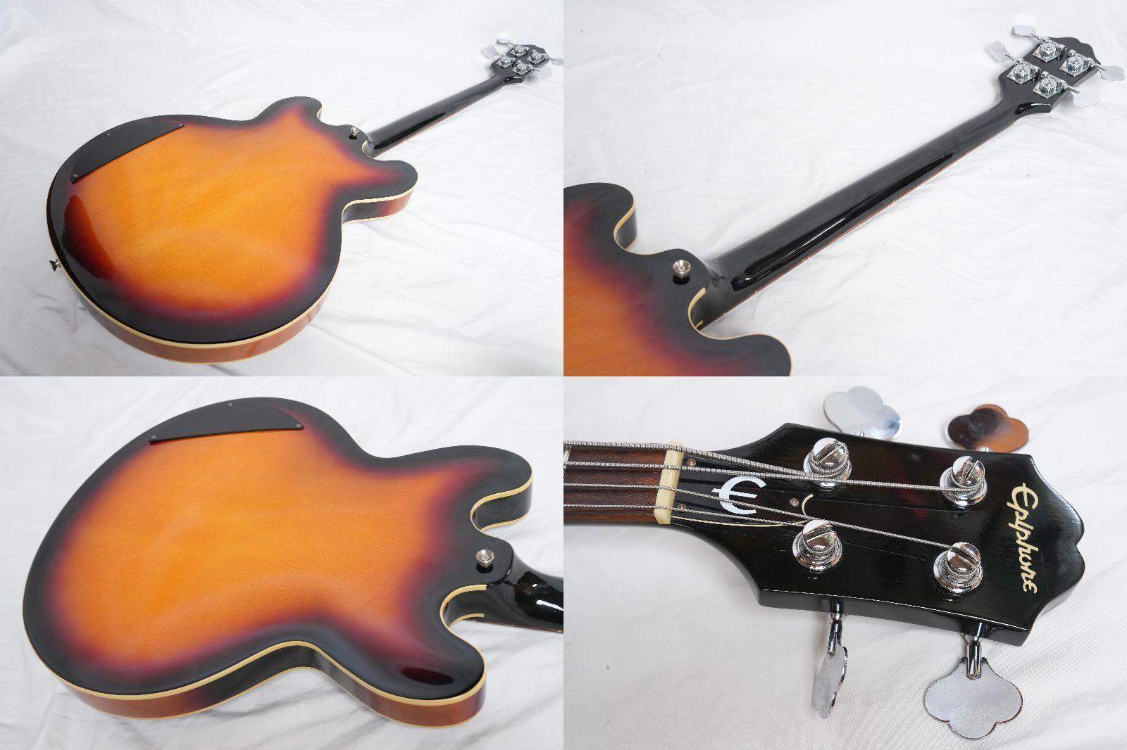 ☆Epiphone by Gibson☆RIVOLI BASS VC (改) セミアコベース
