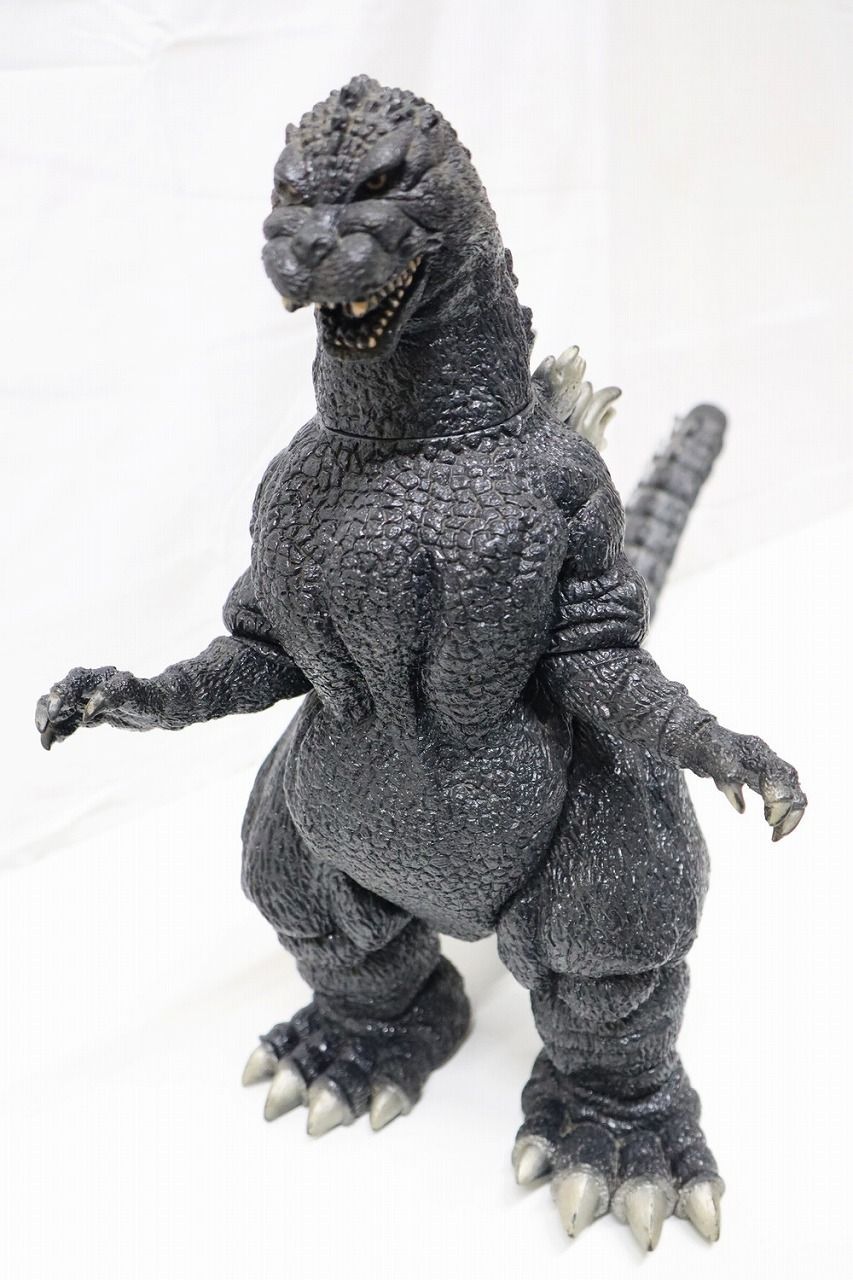 ゴジラ バンダイ特大ソフビ1991年製 バンダイ BANDAI ゴジラ 1991 特大ソフビ : ワットマン Yahoo