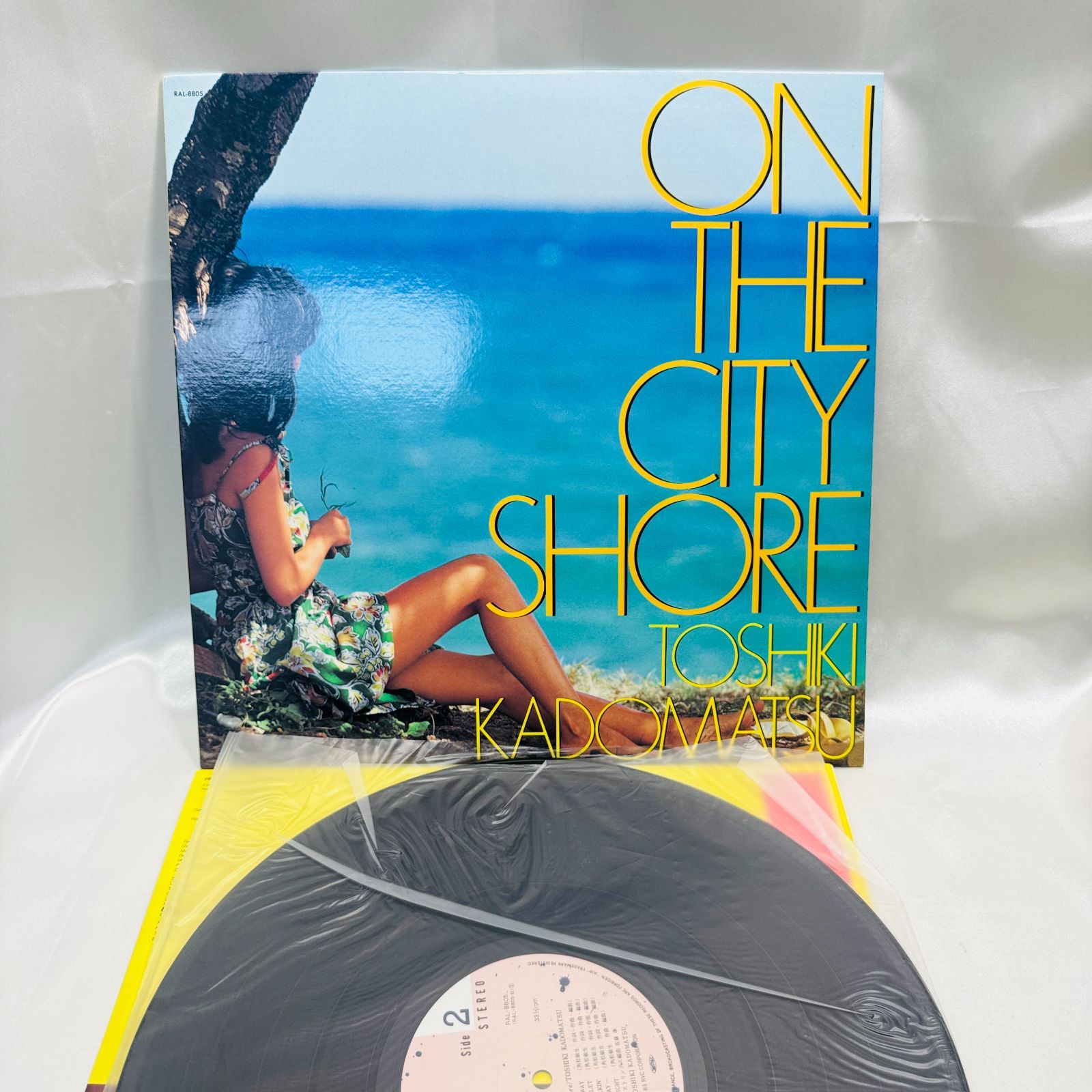 レコード S【希少】角松敏生 ON THE CITY SHORE オン・ザ・シティ