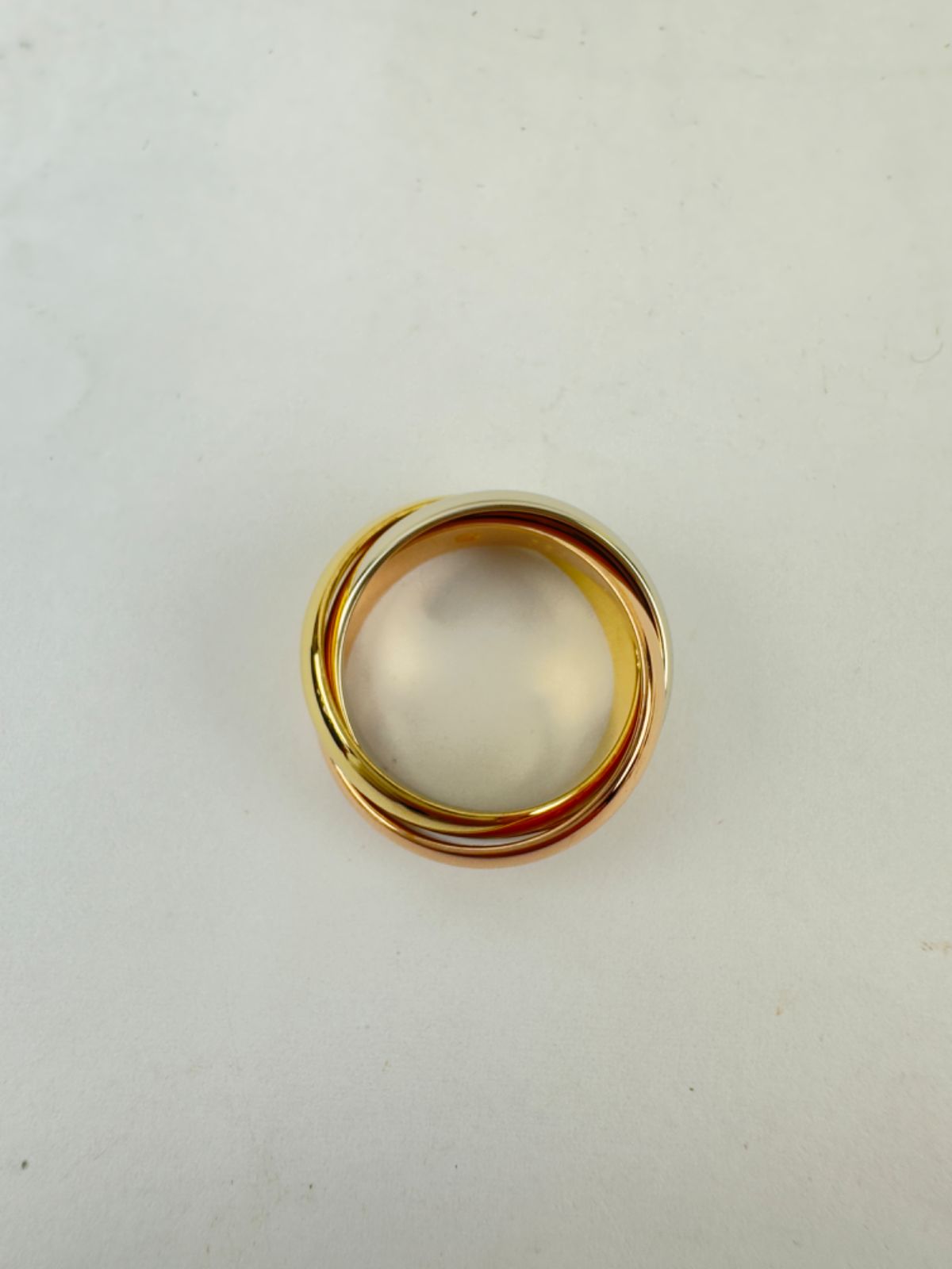 Cartier 【カルティエ】 新品仕上げ済み 鑑定書有 箱有 トリニティ