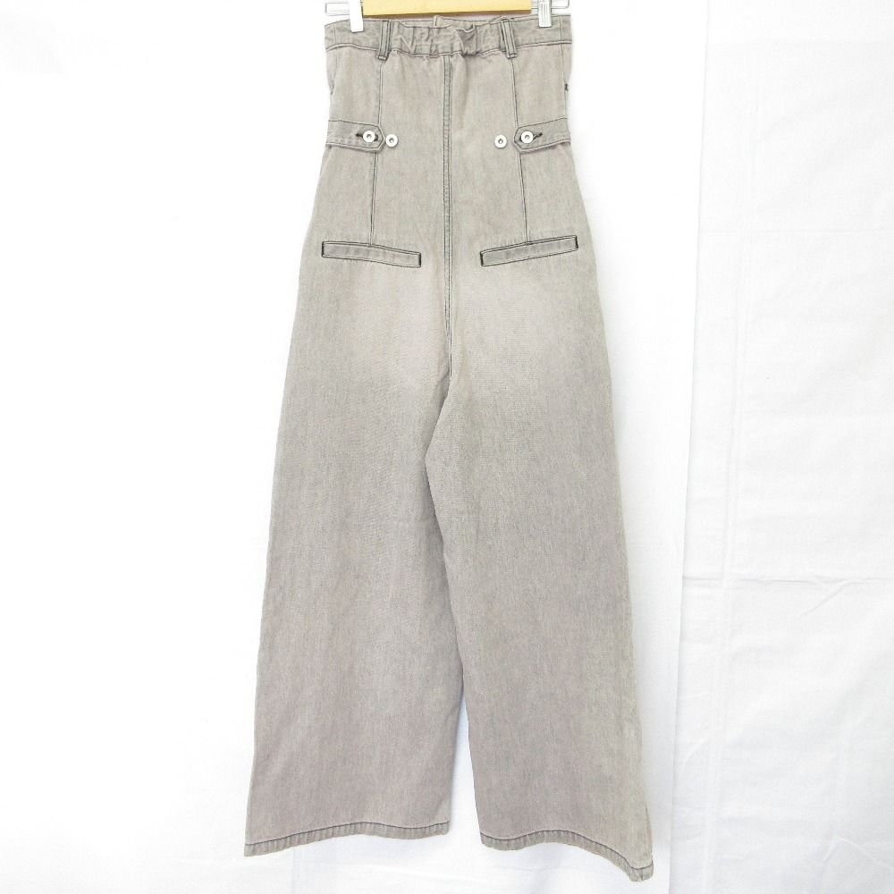 25SS LILY BROWN リリーブラウン デニムベアオールインワン サロペット LWFO251083 サイズ0 ピンク レディース 古着