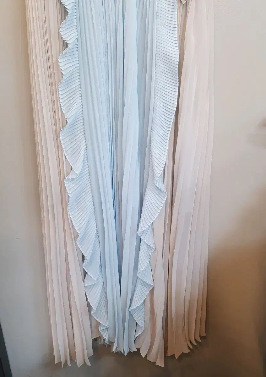 ハン ソム バン プリーツロングドレス 82 ー 94 163