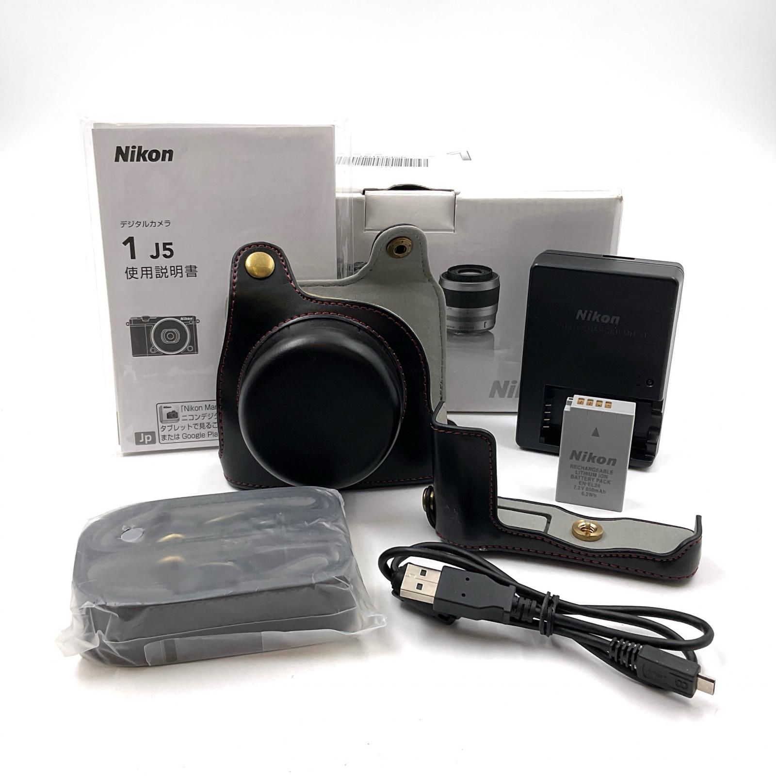 全額返金保証】【最速発送】Nikon デジタル一眼 Nikon 1 J5 標準パワー 