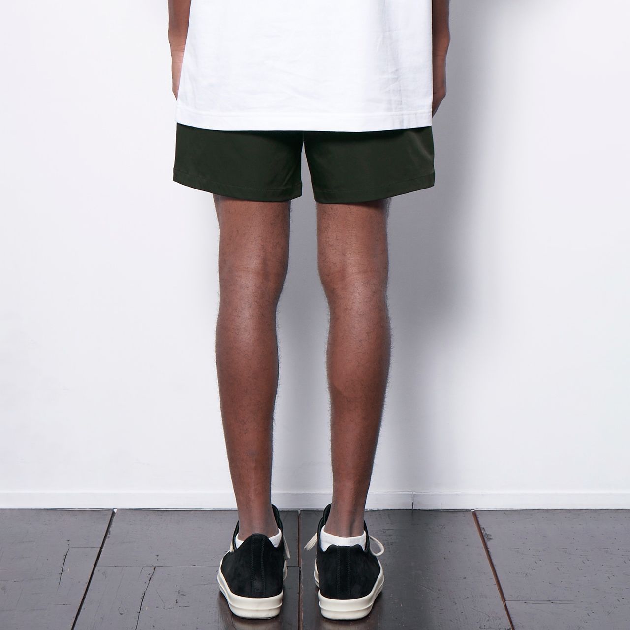 MLVINCE メルヴィンス LIMONTA CLASSIC LOGO SHORTS OLIVE - メルカリ