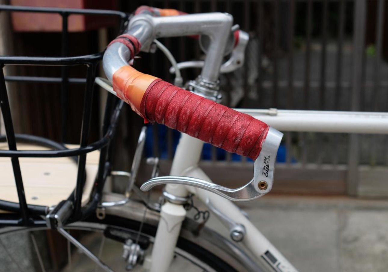 引き取り限定♪ブリヂストン♪ビンテージ♪クロモリロード♪MAVIC♪発送相談可♪ 引取限定 中古 ビンテージ ブリヂストン ロードバイク 2×5変速