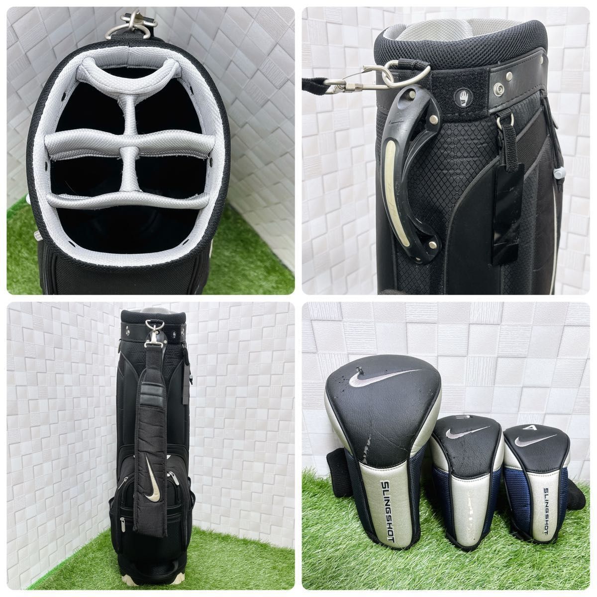 中古 男性 ナイキ SLING SHOT メンズゴルフセット キャディ