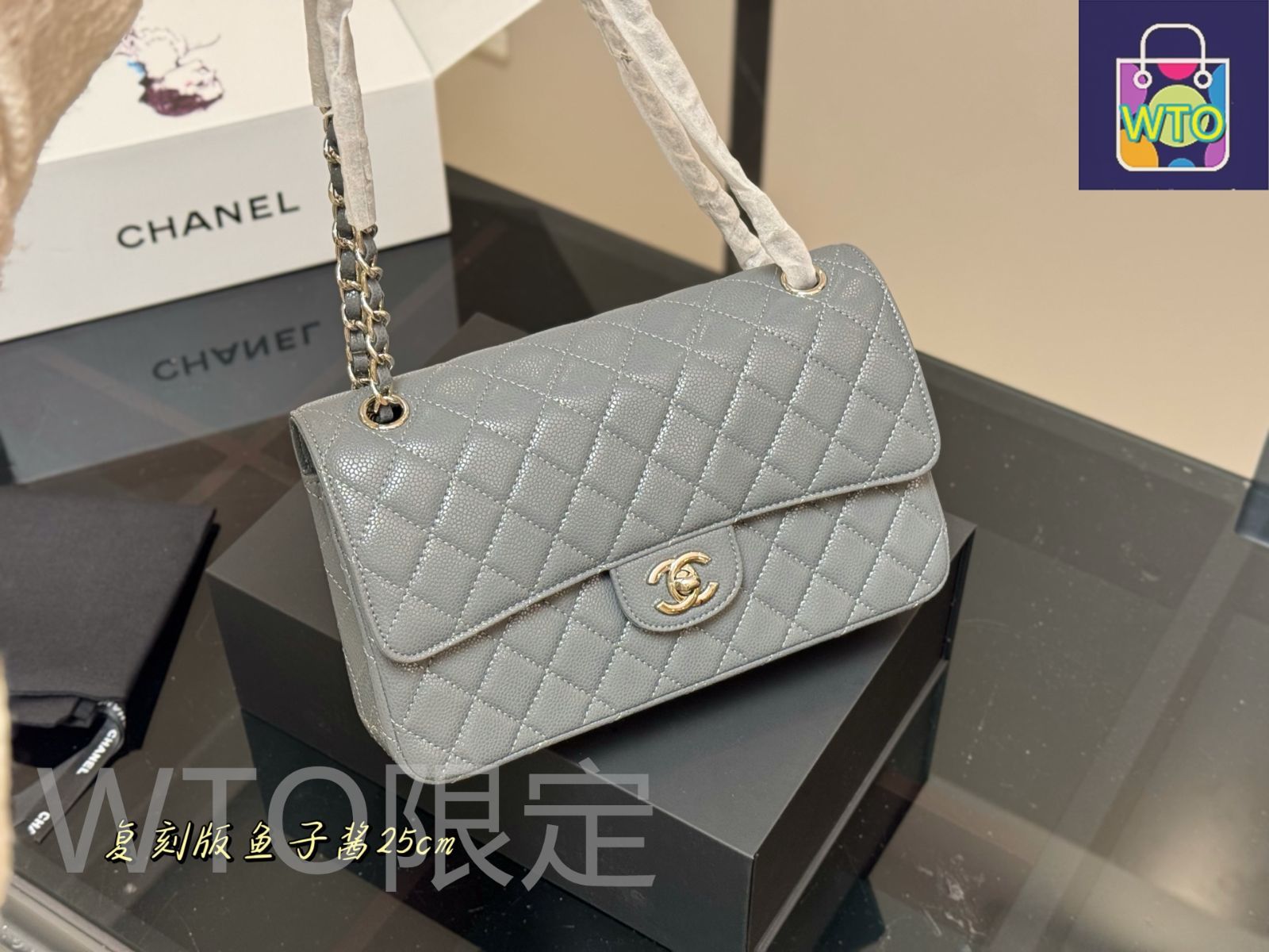 メルは他の方入札できませんシャネル飛行機からキャンパスバッグ 今日WTO】Chanel シャネル CFバッグ 折りたたみボックスと航空機