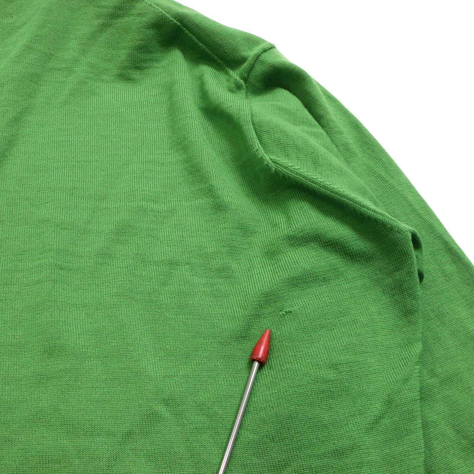 ZOY ゾーイ ゴルフ 秋冬 ウール100％☆ ロゴ刺繍 セーター V