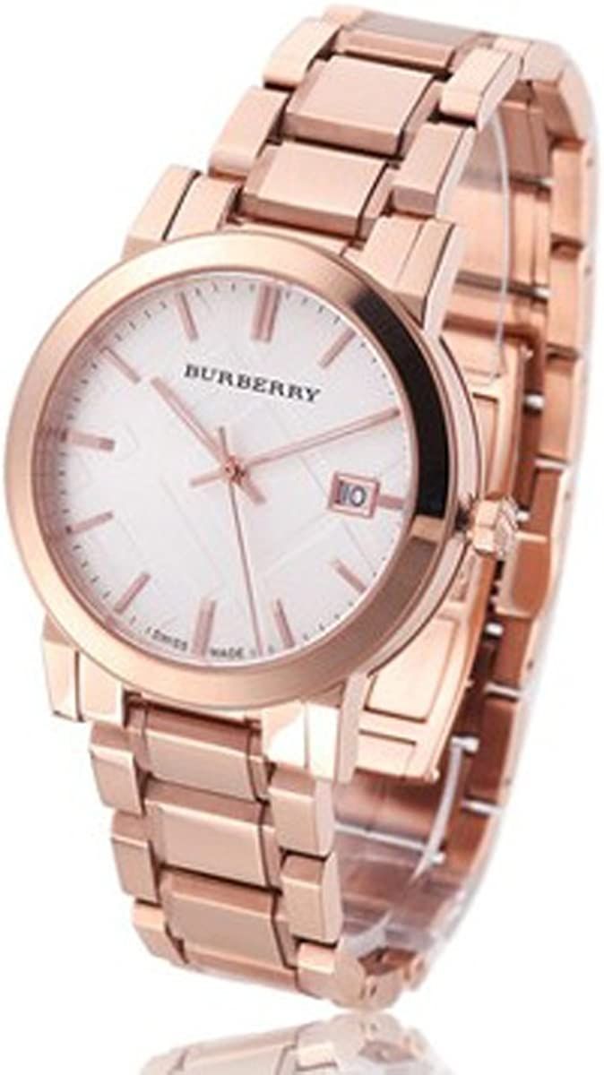 魅力的な Burberry バーバリー クオーツ BU9104 メンズ ピンクゴールド 品 クォーツ バーバリー レディース 腕時計 BU9004  並行輸入品 