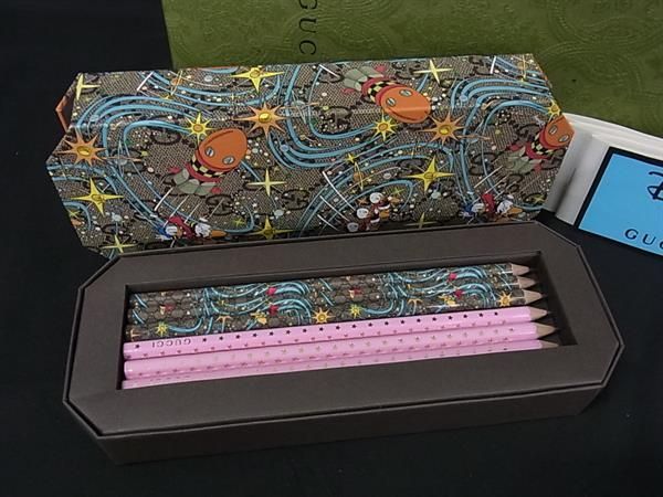 □新品同様□ GUCCI グッチ ディズニーコラボ ドナルドダック 鉛筆 