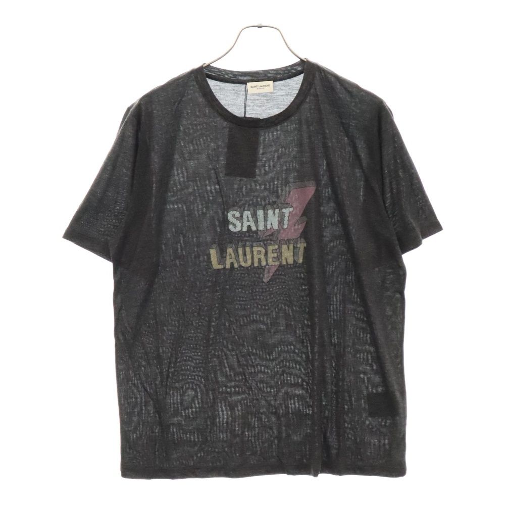 SAINT LAURENT PARIS (サンローランパリ) 18SS サンダーボルト ロゴ  