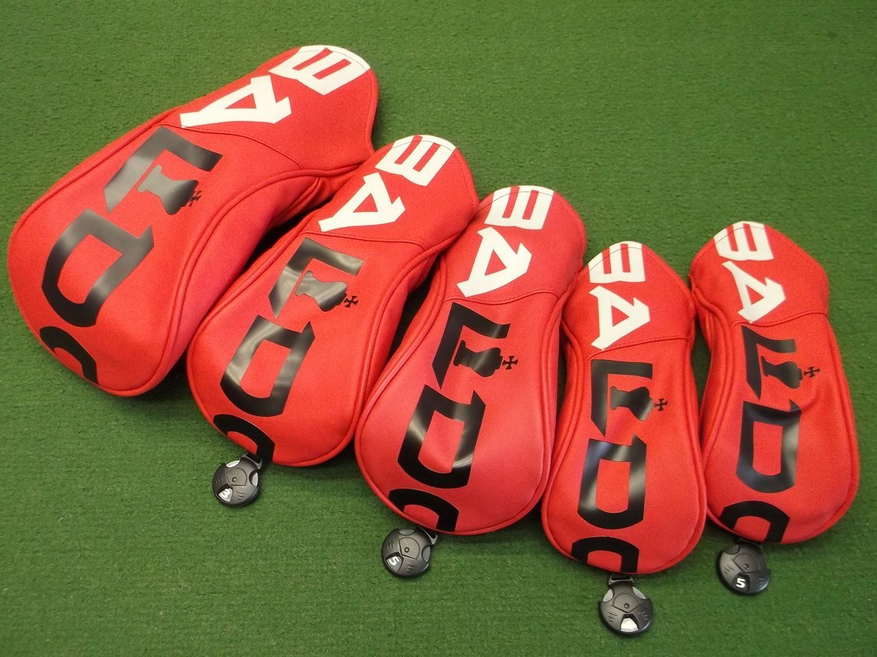 豪華☆希少 BALDO STAND BAG ヘッドカバー5点付き 限定 レッド 9.5