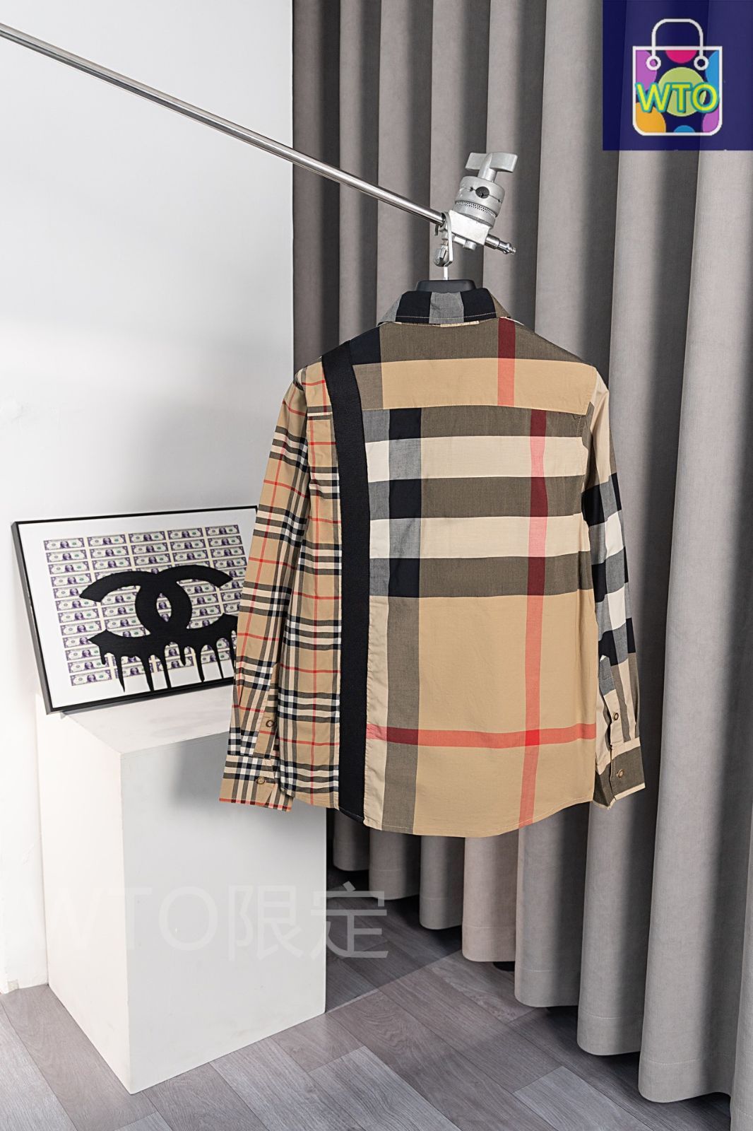 BURBERRY バーバリー 19SS ギンガムチェックパッチシャツ u-stream_bua-tisdale