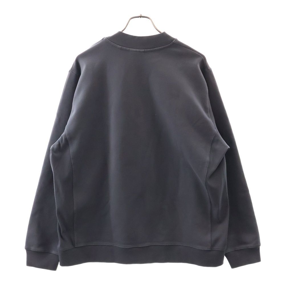 KITH キス　ロゴ　スウェット　トレーナー KITH キス ロゴ刺繍モックネックスウェットトレーナー ネイビー