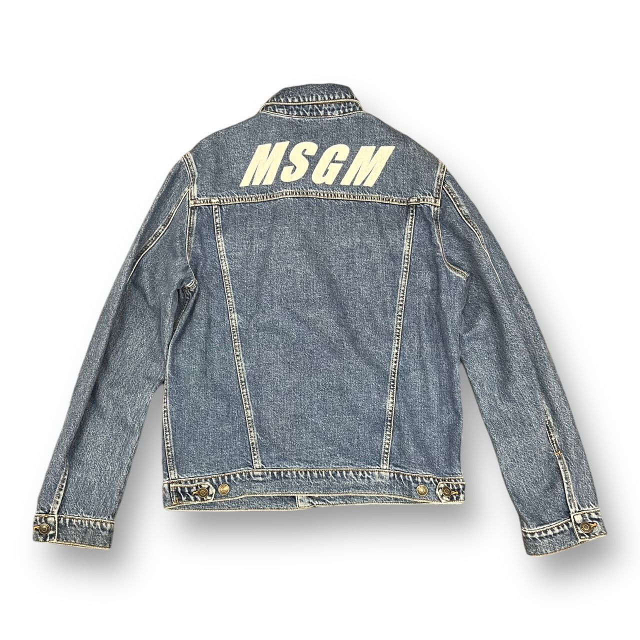 MSGM Back Logo Denim Jacket デニムジャケット Gジャン